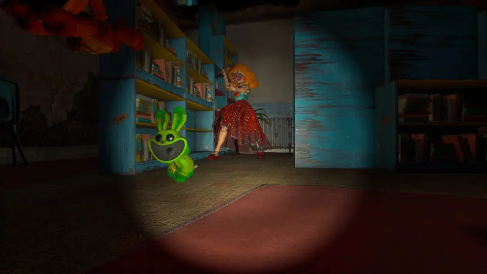 Official Escape from Playtime promotional factory scene